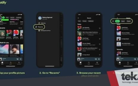 Spotify kini bisa simpan riwayat lagu hingga 90 hari
