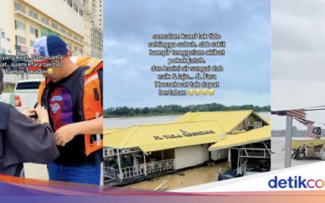 Resto Terapung Ini Nyaris Tenggelam, Pemilik Rugi Rp 2,8 Miliar!