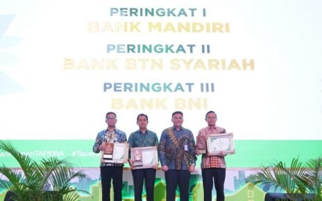 Dukung Program 3 Juta Rumah, Bank Mandiri Penyalur FLPP Terbaik 2024