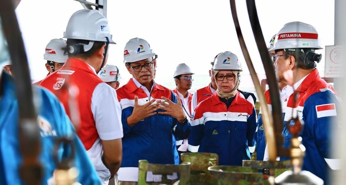 Wamen ESDM Pantau Satgas Nataru Pertamina di Medan, Jamin Pasokan Aman