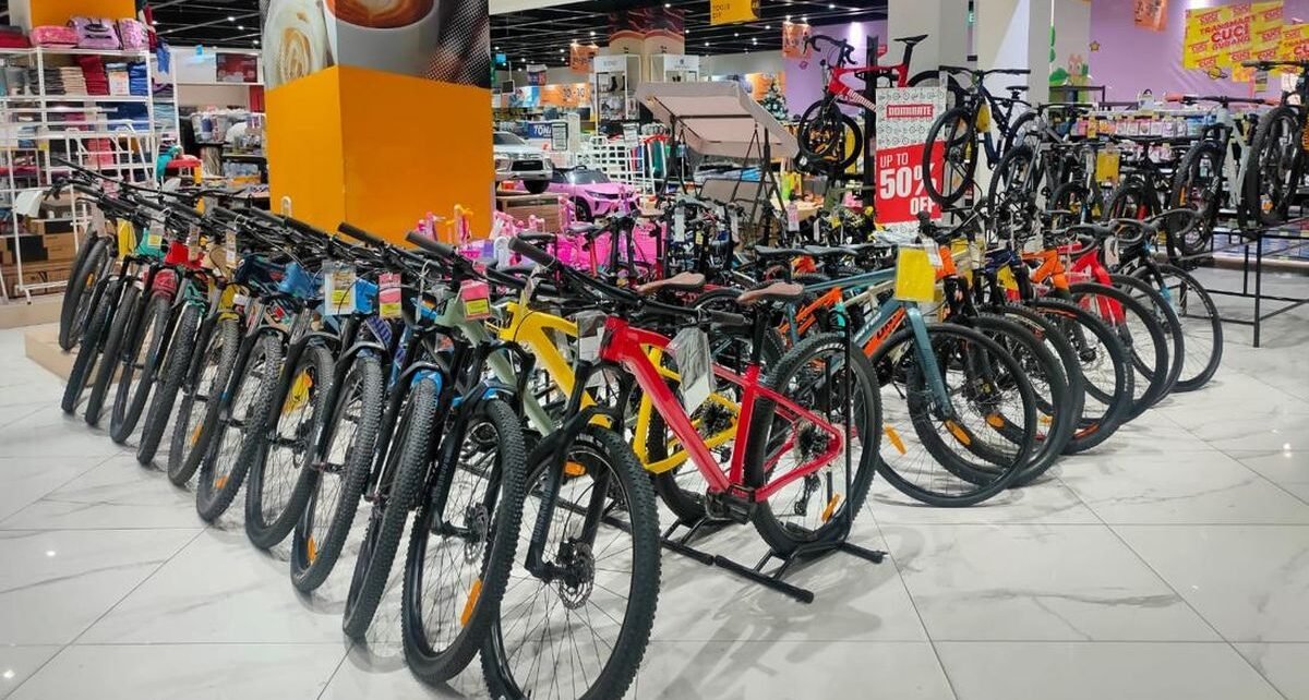 Tahun Baruan Punya Sepeda Baru, Beli di Transmart Cuma Rp1 Jutaan