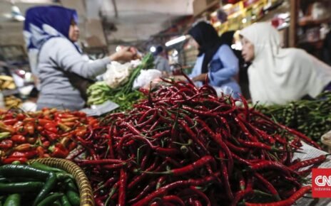 Harga Cabai Makin 'Pedas' Jelang Tahun Baru