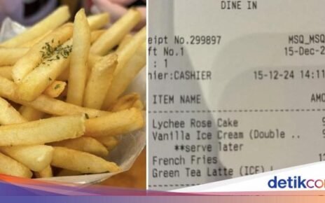 Dibelikan Kentang Goreng Rp 160.000 oleh Istri, Pria Ini Protes Kemahalan