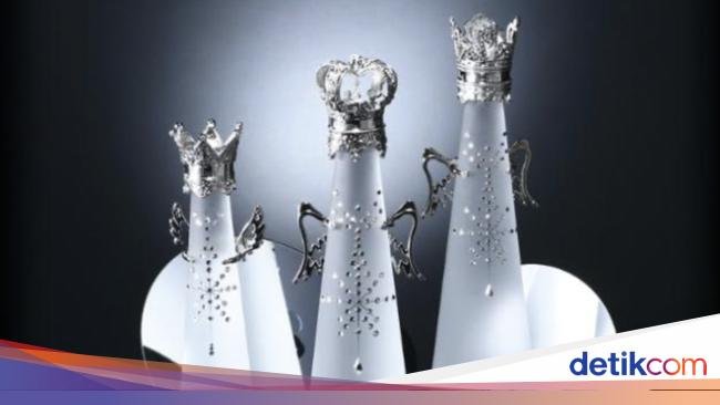 Sebotol Air Mineral Super Mewah Ini Harganya Rp 160 Juta