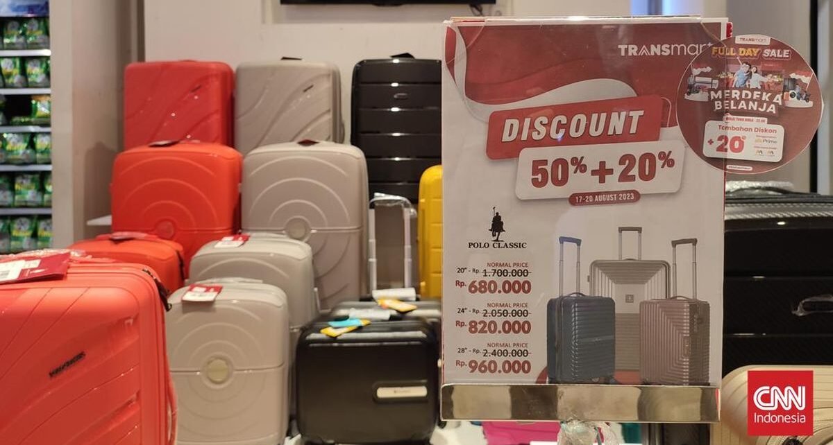 Koper untuk Libur Tahun Baru Diskon Mulai Rp500 Ribuan di Transmart