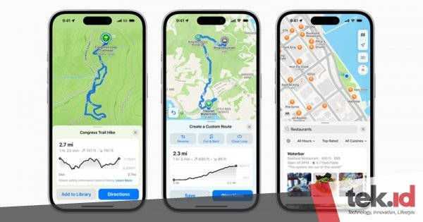 Ini cara pakai Apple Maps Look Around di web