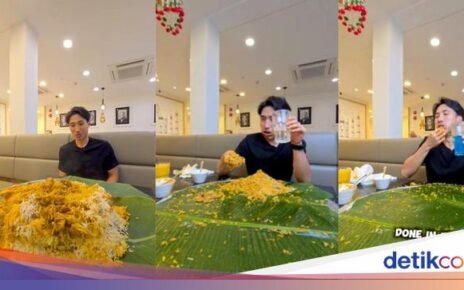 Gokil! TikToker Lahap Habis Biryani 8 Kg Kurang dari 1 Jam