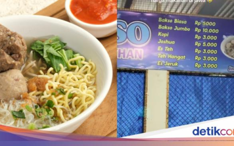 Orang Jambi Kaget Lihat Harga Bakso di Jawa Rp 5.000 Seporsi
