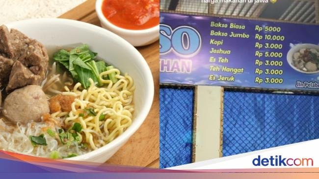 Orang Jambi Kaget Lihat Harga Bakso di Jawa Rp 5.000 Seporsi