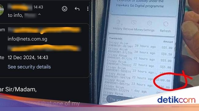 Terima Kelebihan Bayar Rp 1 Juta, Penjual Paksa Kembalikan Uang