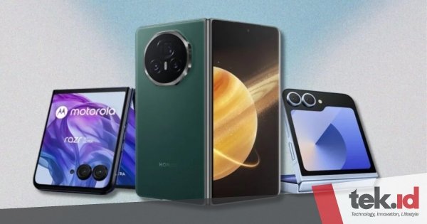 Pengiriman ponsel lipat global menyusut