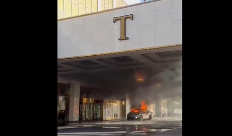 1 Tewas dan 7 Terluka Akibat Ledakan Tesla Cybertruck di Luar Trump Hotel Las Vegas