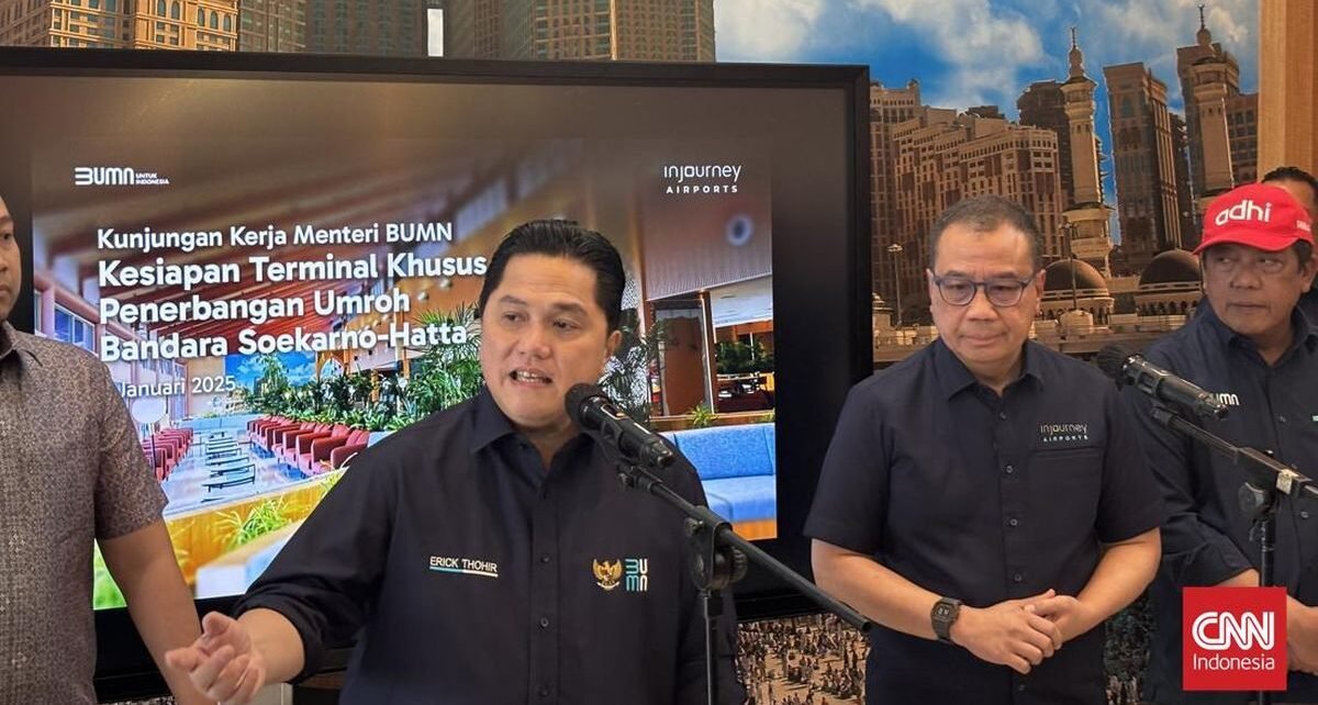 Erick Thohir Buka Suara soal Kans Merger Garuda, Citilink & Pelita Air