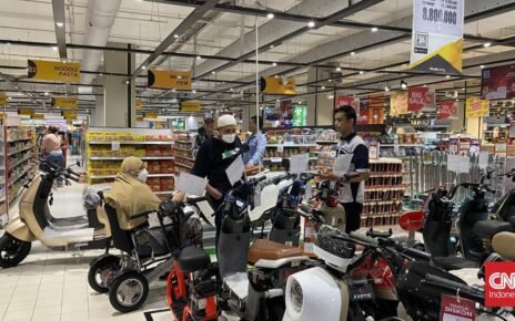 Banyak Diskon, Sepeda Listrik Rp3,6 Juta di Transmart Full Day Sale