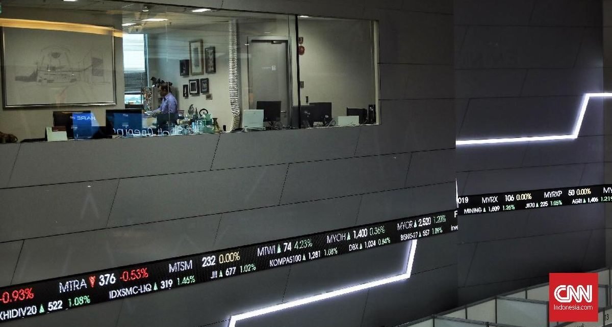 IHSG Ambruk 1,17 Persen ke 7.080 Sore Ini