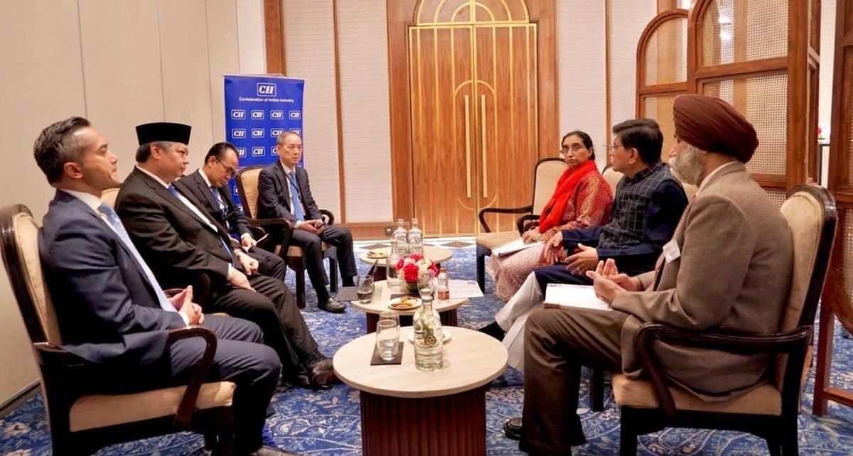 Menko Airlangga Bertemu Piyush, Bahas Isu Teknis Pendagangan RI-India
