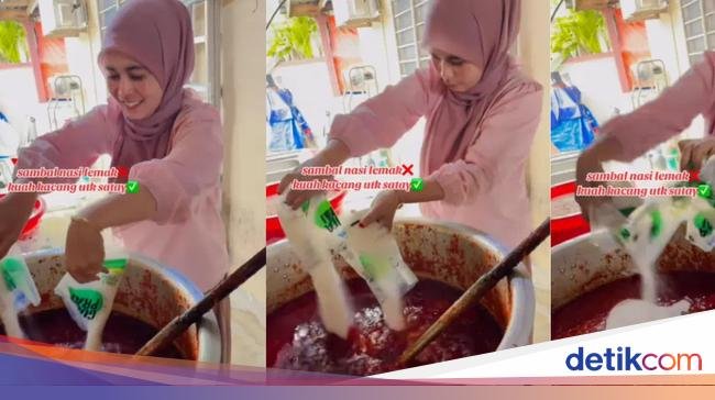 Auto Diabetes! Bikin Bumbu Kacang Sate Pakai 14 Bungkus Gula Pasir