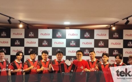 Awali 2025, nubia gandeng Geek Fam