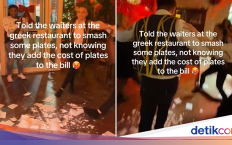 Ikut Tradisi Lempar Piring di Resto, Pengunjung Ini Kaget Ditagih Biaya