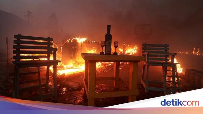 Imbas Kebakaran di Los Angeles, Banyak Resto Langganan Seleb Hangus