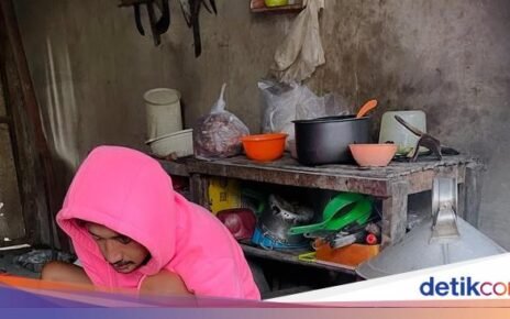 Potret Isa Bajaj saat Belanja ke Pasar untuk Jualan Nasi Tempong