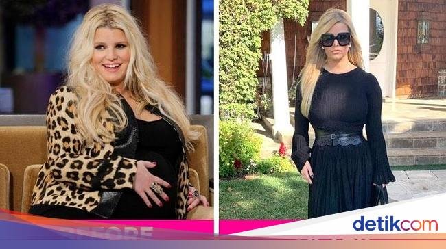 Jessica Simpson Sukses Turunkan BB 45 Kg, Rahasianya Makan Banyak!