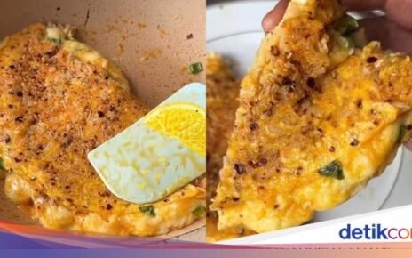 Punya Sisa Nasi? Racik Jadi Omelet Enak Buat Sarapan