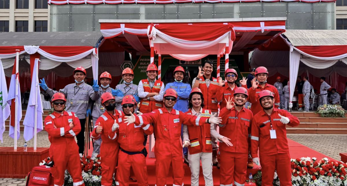 PT GNI Perkuat Komitmen di Apel Akbar Bulan K3 Nasional 2025