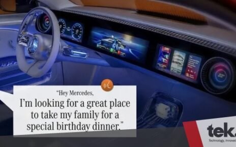 Asisten Virtual Mercedes kini lebih pintar dengan AI Google
