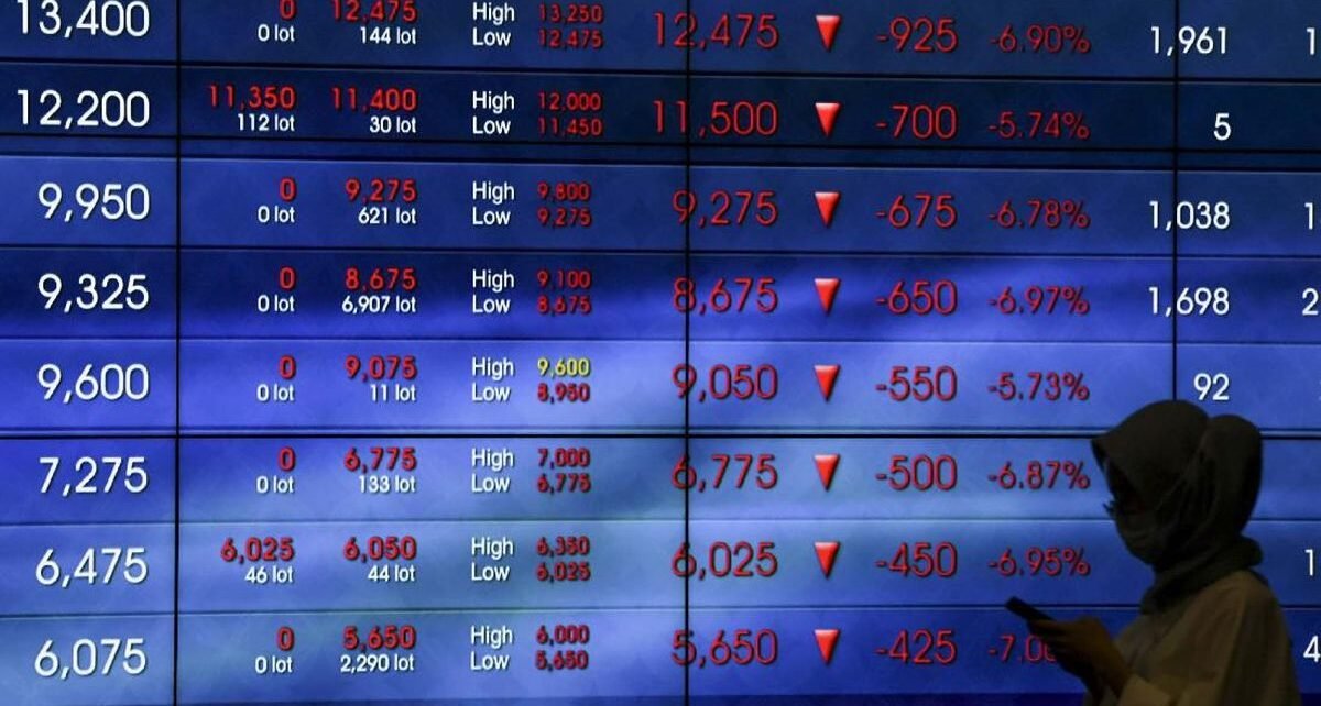 IHSG Terperosok ke 6.742 Tutup Pekan Ini