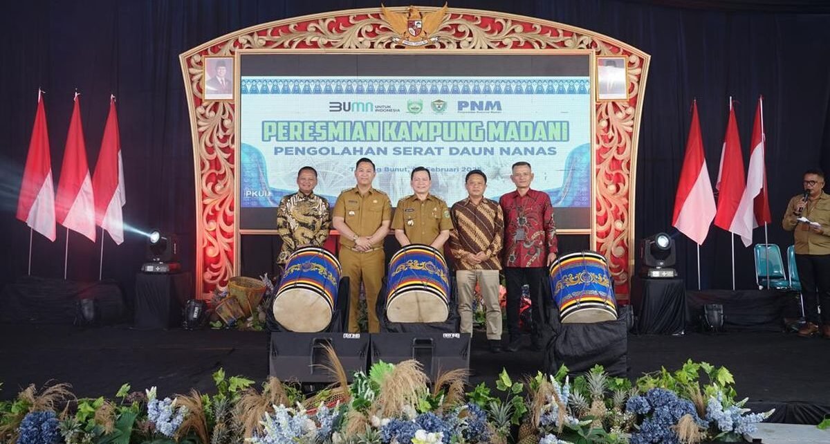 Kampung Madani PNM Hadir di Desa Tanjung Bunut, Bina Usaha Warga