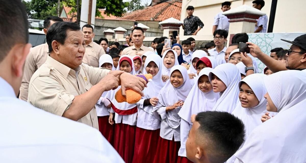 Prabowo Comot Rp392 T Hasil Efisiensi Buat Makan Bergizi Gratis