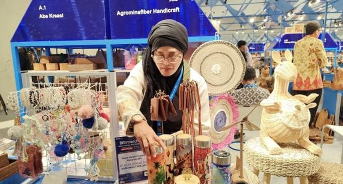 BRI Dukung UMKM Handicraft Kebumen Bawa Produk Alam Lokal ke Dunia