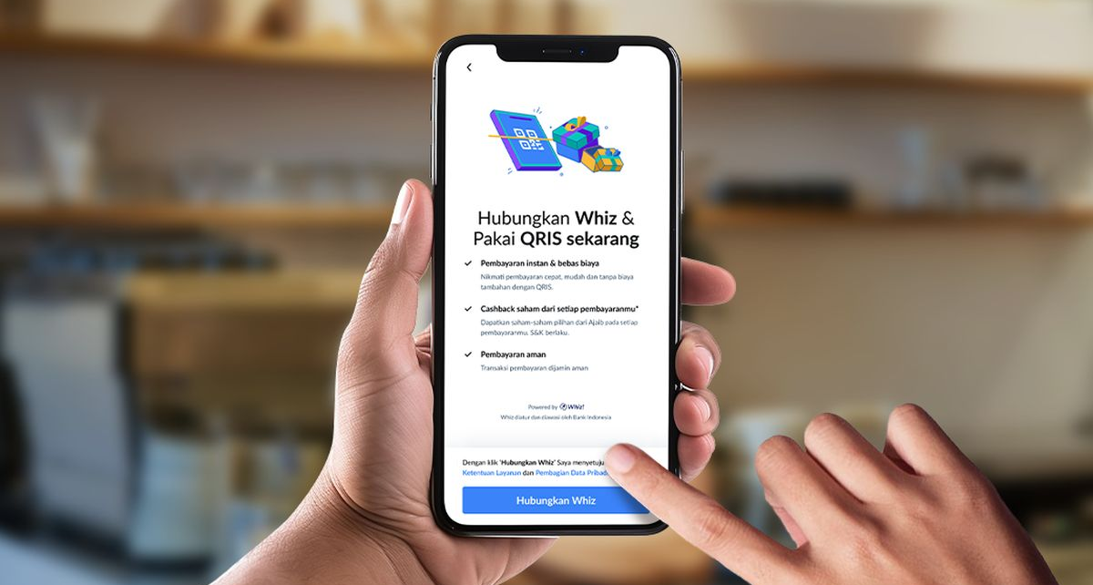 Fitur QRIS Whiz Ajaib, Bisa Belanja Sambil Investasi Saham