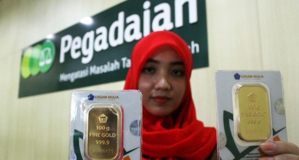 Jadi Bank Emas, Deposito Pegadaian Melonjak 300 Kg dalam Dua Pekan