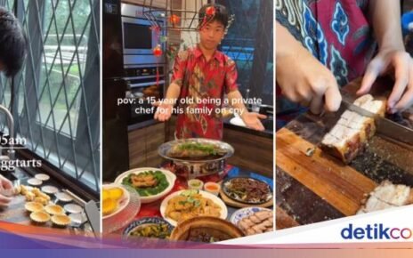 Keren! Remaja 15 Tahun Sanggup Masak 8 Menu Sekaligus Sendirian