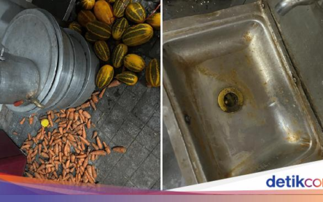 Jorok! Dapur di Restoran Ini Penuh Kecoak dan Sayuran Busuk