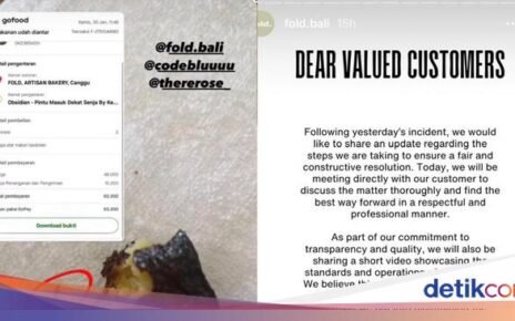 Kejadian Lagi! Influencer Ini Temukan Paku di Menu Bakery Populer Bali