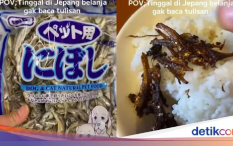Ngakak! Niat Beli Ikan Asin, Pria Ini Salah Beli Pakan Anjing