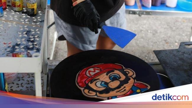 Gemasnya Kreasi Pancake Kartun yang Viral di Masjid Kauman Jogja