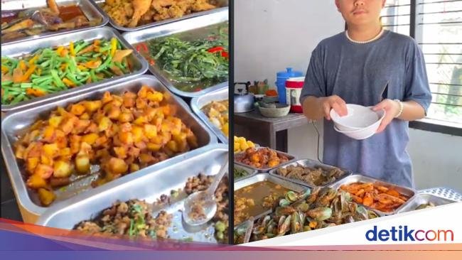 Pemilik Warung Nasi Ini Parodikan Ci Mehong saat Promosikan Dagangan