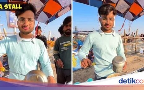 Penjual Teh India Laris Manis, Penghasilannya Hampir Rp 1 Juta per Hari