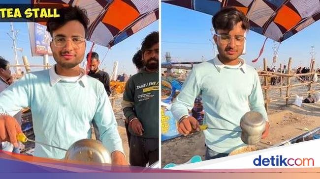 Penjual Teh India Laris Manis, Penghasilannya Hampir Rp 1 Juta per Hari
