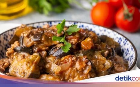 Resep Terong Masak Daging Cincang ala Turki yang Gurihnya Mantap