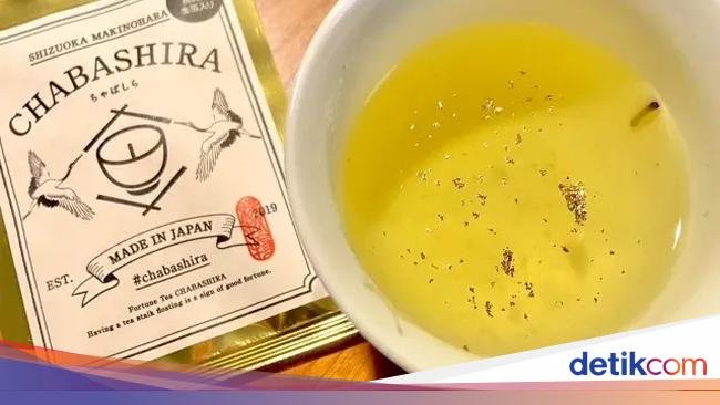 Uniknya Chabashira yang Berisi Tangkai Teh Pembawa Keberuntungan
