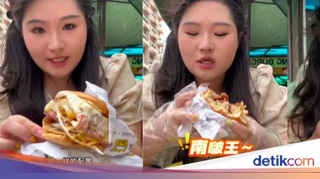 Wanita China Ini Sebut Burger Kaki Lima Malaysia Paling Enak