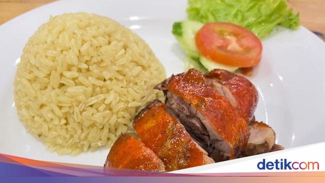 Harum Gurih Nasi Hainam Bebek Peking Panggang di Bekasi