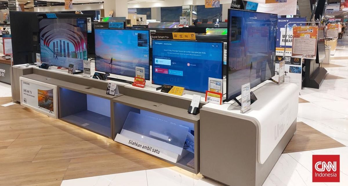 Smart TV 50-65 Inch Diskon Jutaan Rupiah di Transmart Full Day Sale