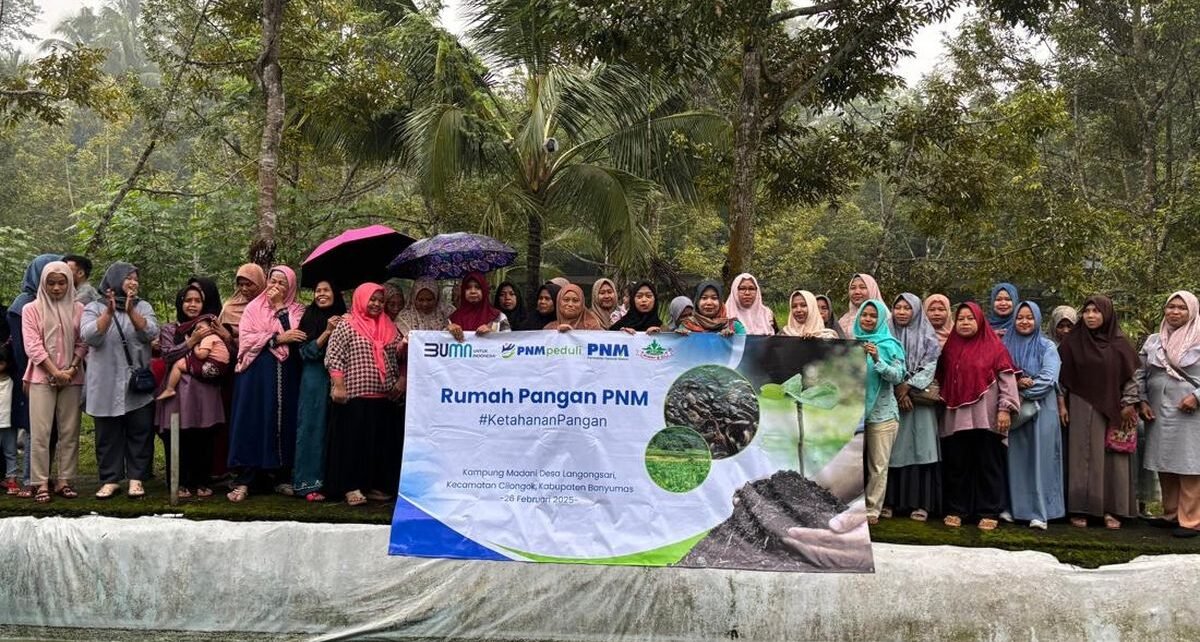 Dukung Ketahanan Pangan, PNM Hadirkan Rumah Pangan di Banyumas