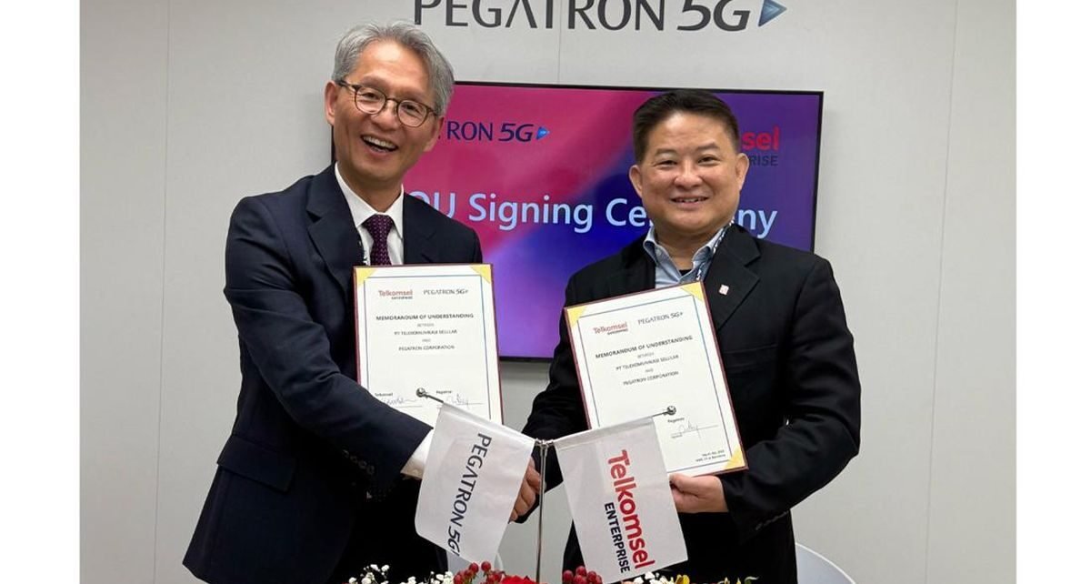 Kolaborasi Telkomsel & Pegatron Dorong Solusi 5G Smart Manufacturing